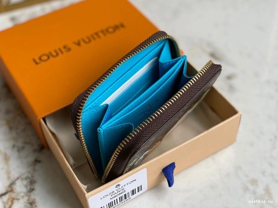 WIS VUITTON COIN ZIPPY PURSE LOUIS 0814
